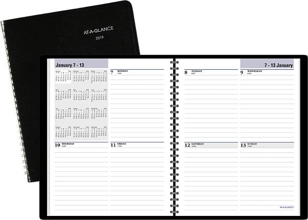 DayMinder Ruled Weekly Planner | G535 | AT-A-GLANCE