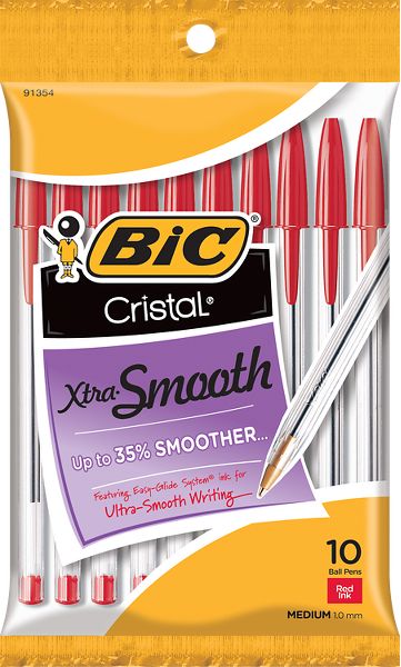Bic Cristal Xtra Smooth Ball Pen - Pens And Pencils