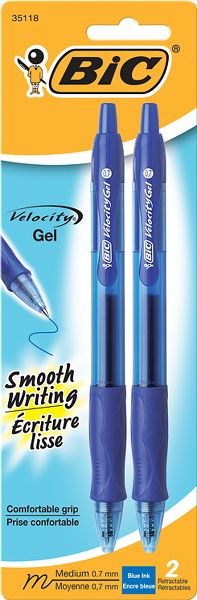 UPC 070330351189 product image for Bic® Velocity Gel Pen (RLCP21) - Pens And Pencils | upcitemdb.com