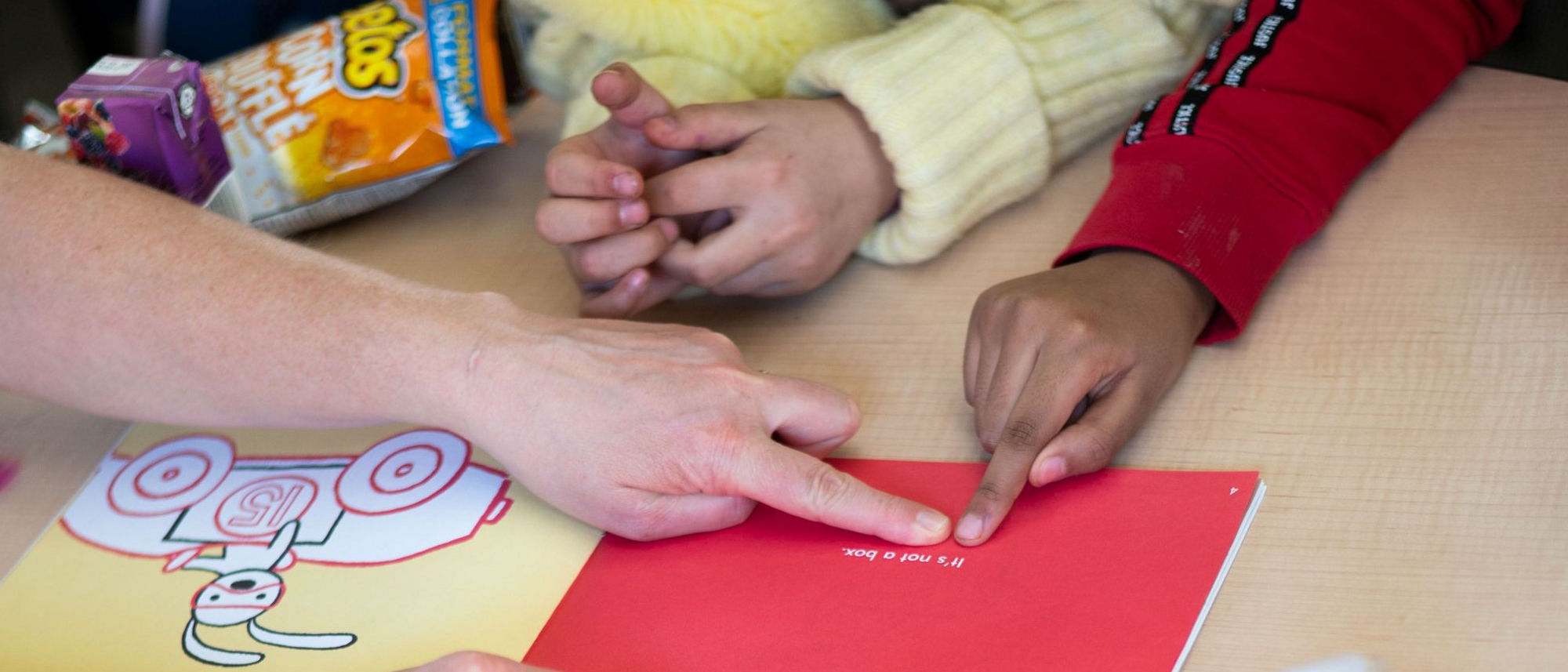 BGCBigs mentees get support with reading from their mentor