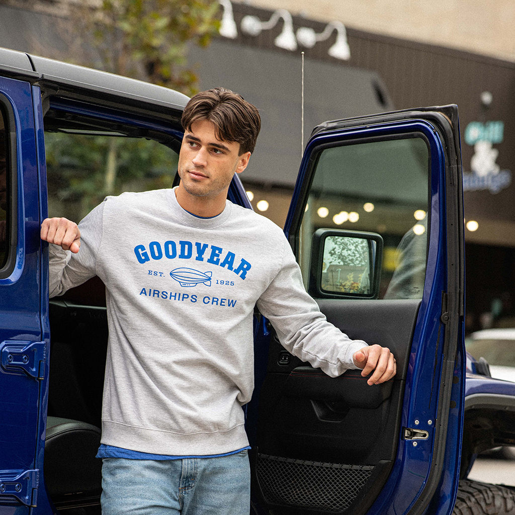 Airships Crew Varsity Sweatshirt,