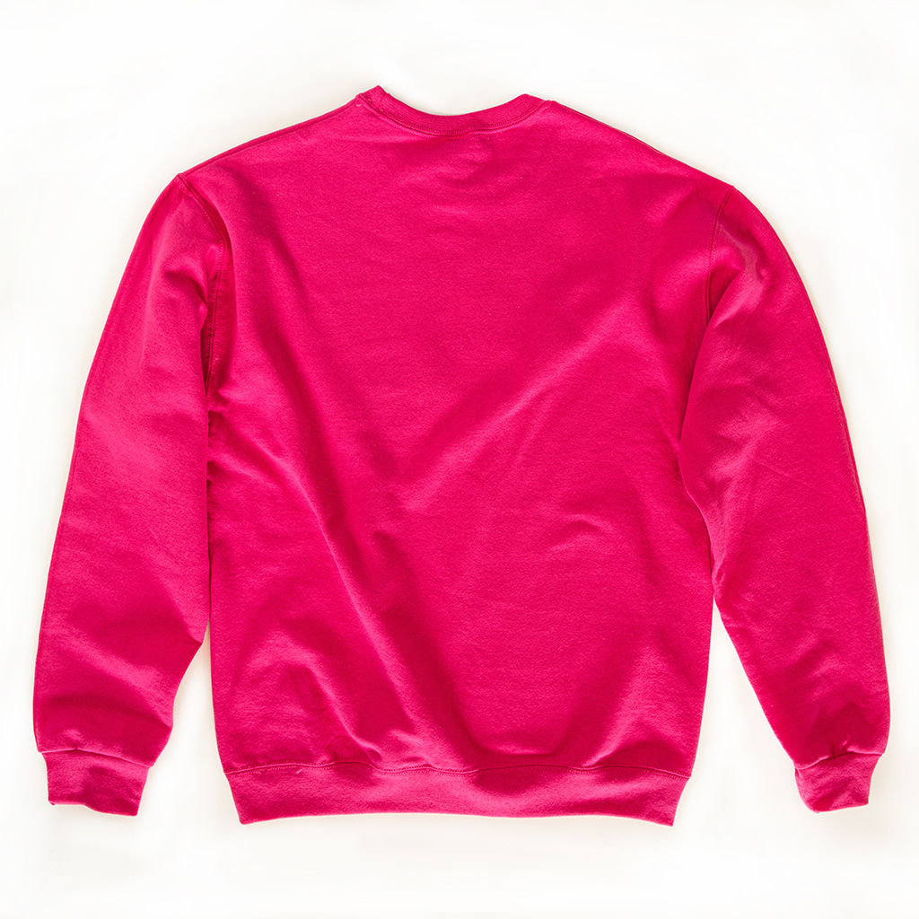 Bright & Bold Crewneck - Cyber Pink,