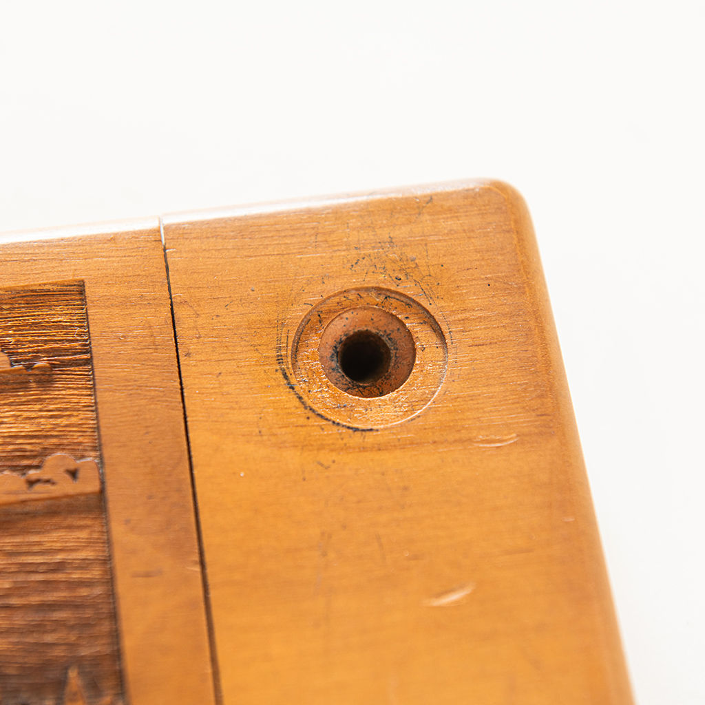 Goodyear Blimp Wood Pen Holder,