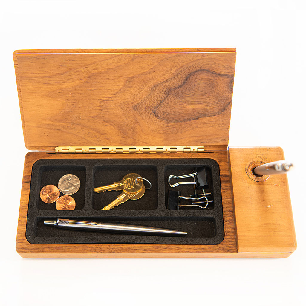 Goodyear Blimp Wood Pen Holder,