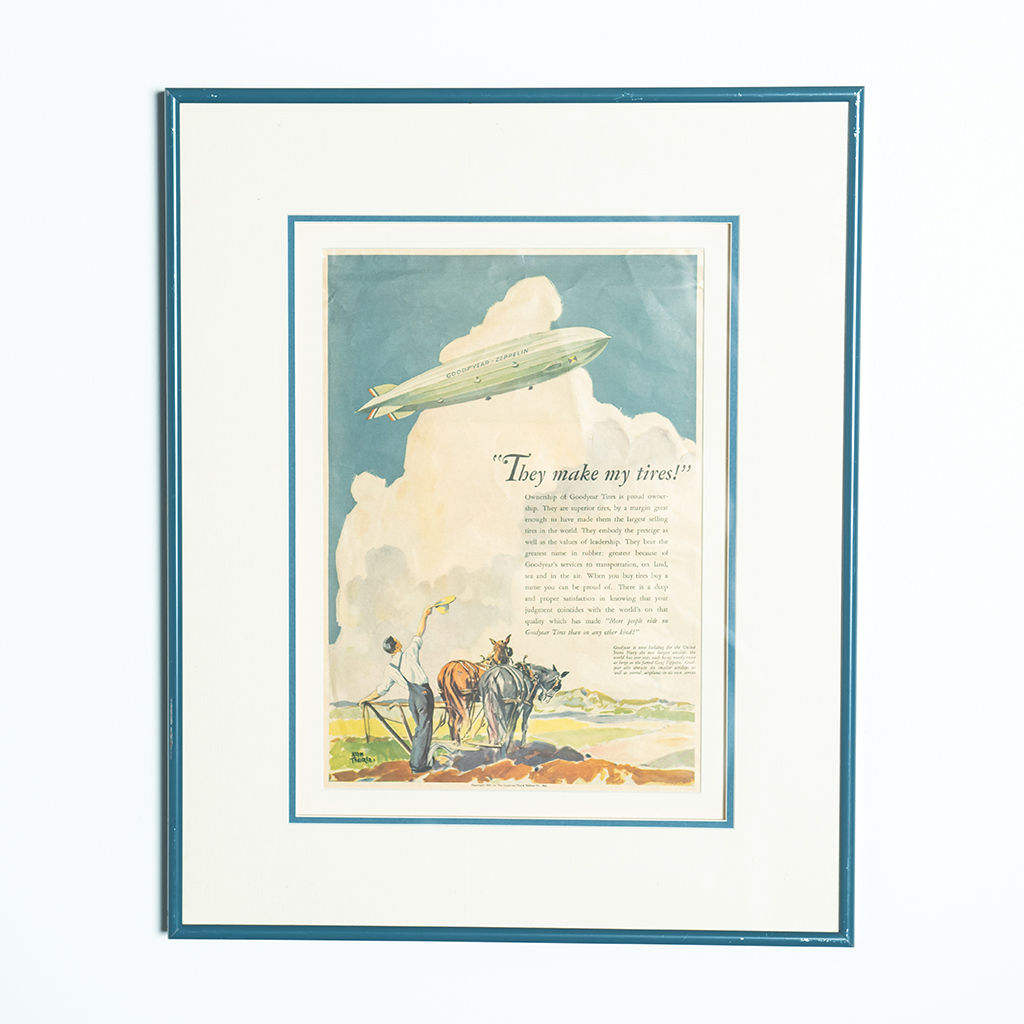 Framed Artwork: They Make My Tires, , large