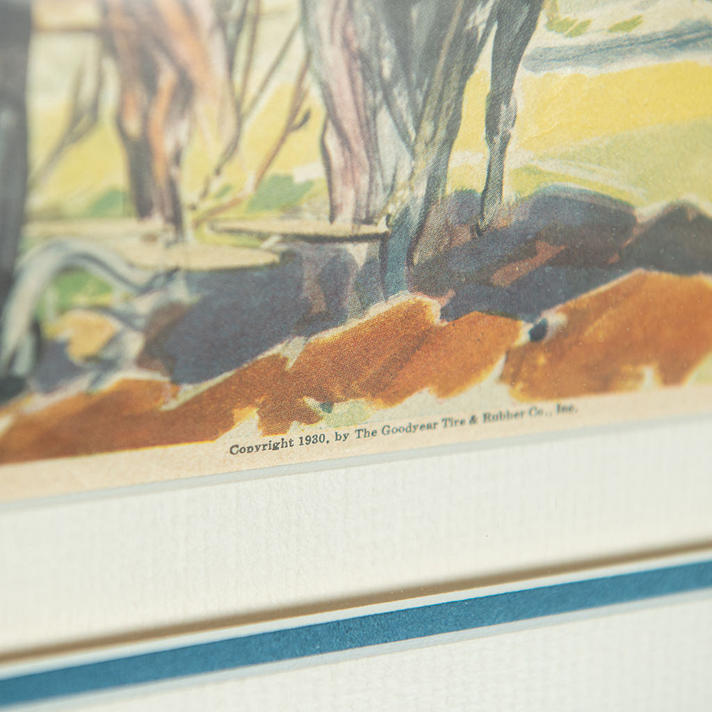 Framed Artwork: They Make My Tires,