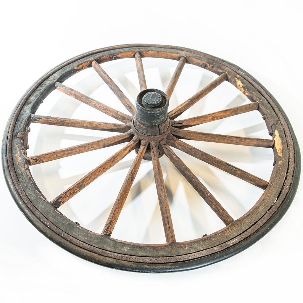 1899 Wooden Spoke Wheel,