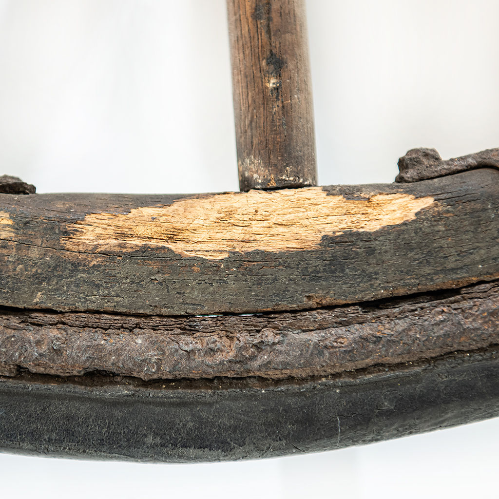 1899 Wooden Spoke Wheel,