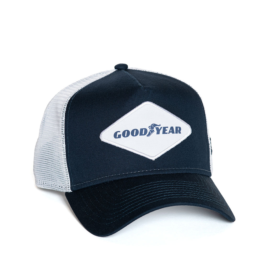 Goodyear Diamond Snapback Trucker Hat, , large
