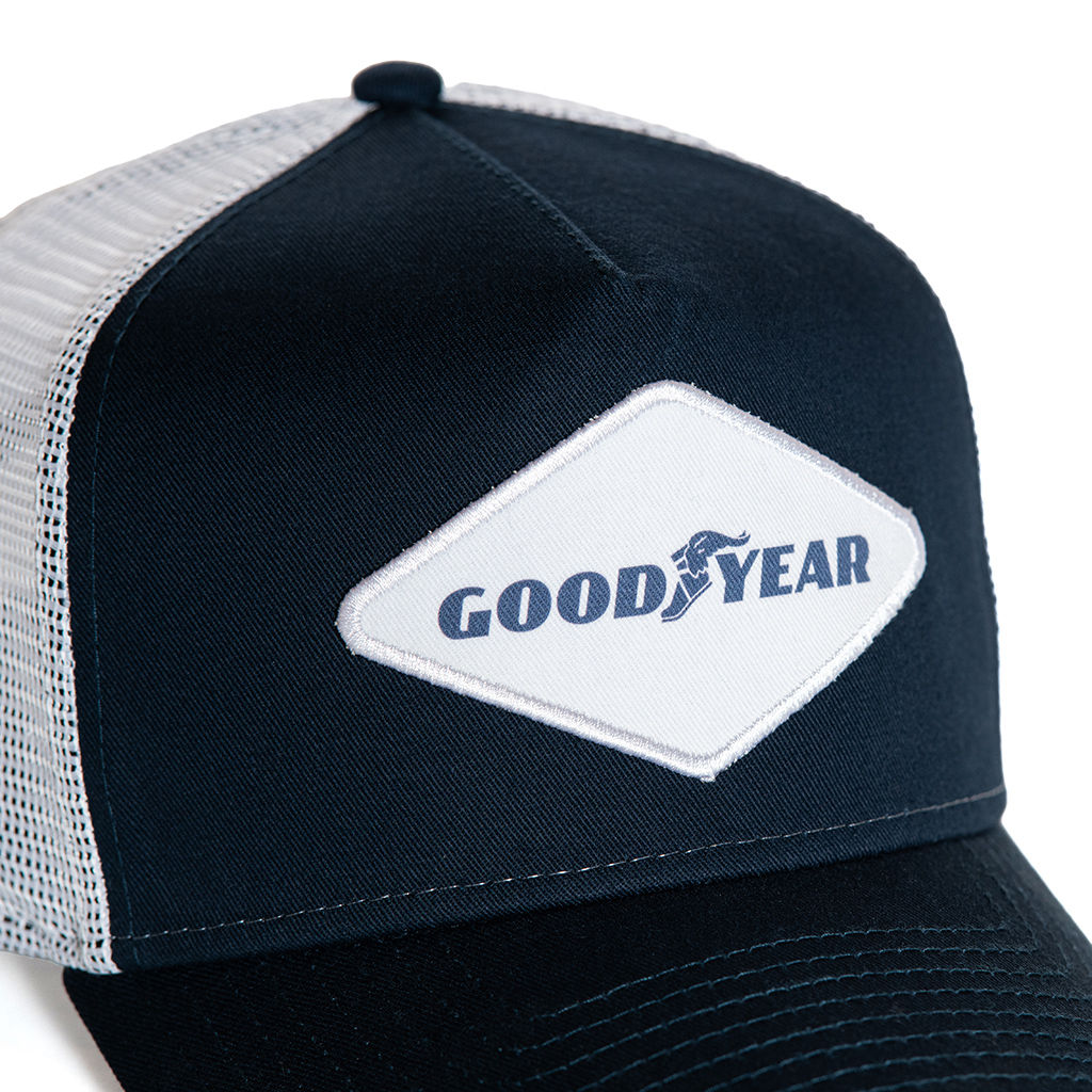 Goodyear Diamond Snapback Trucker Hat,