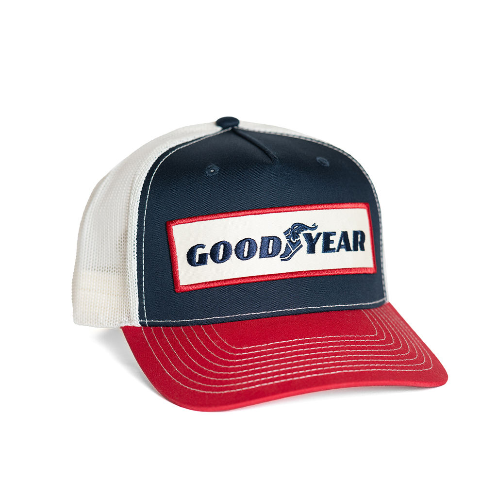 Goodyear Americana Trucker Patch Hat, , large