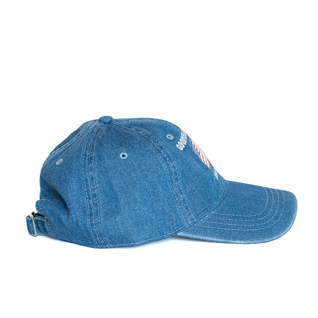 Goodyear Americana Denim Buckle Hat,