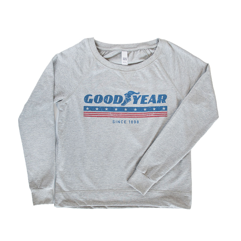 Goodyear Americana Women's Crewneck, , large