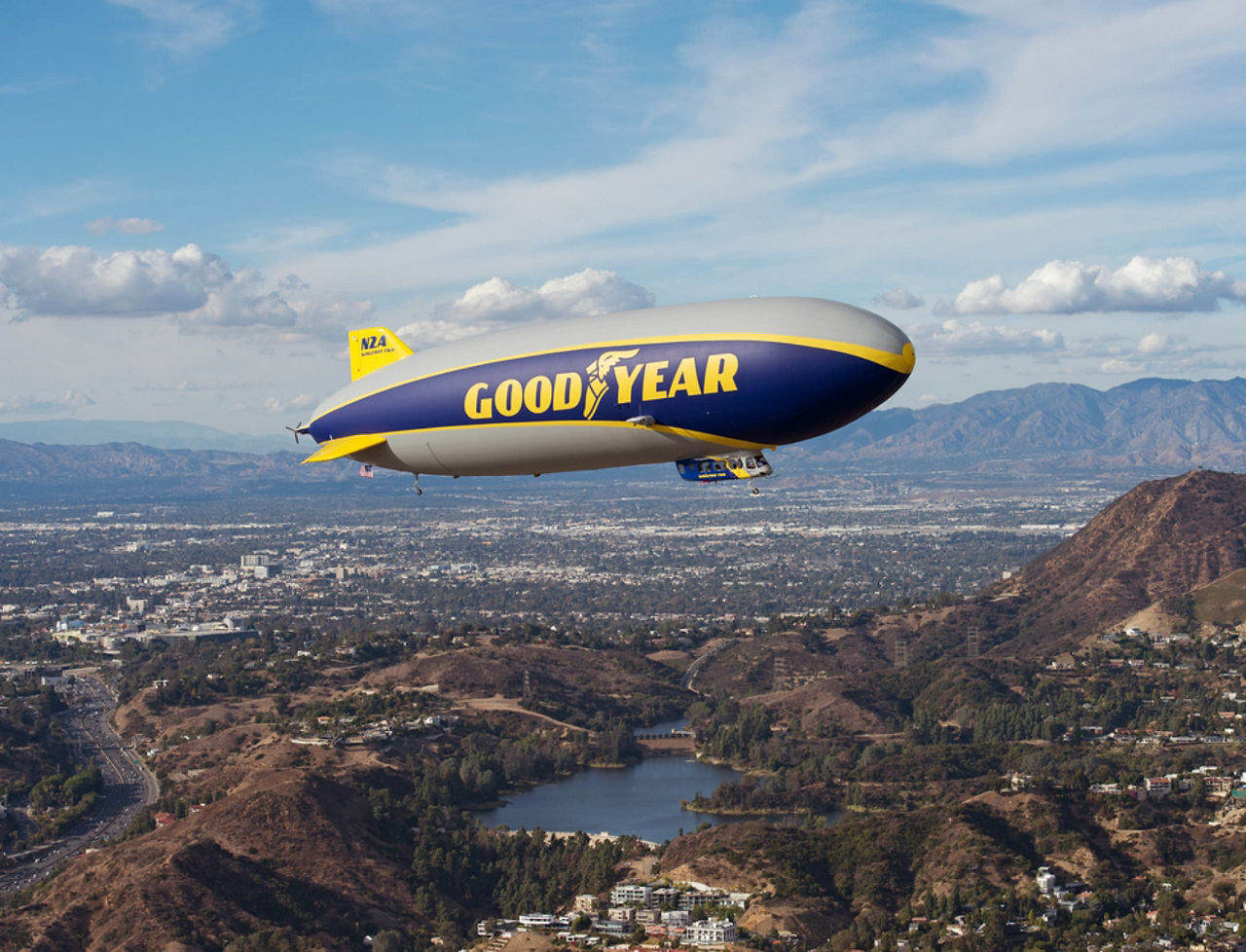Goodyear Blimp Tracker, Schedule, and Location | Goodyear