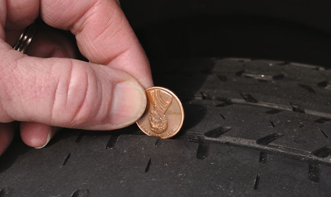 How to Measure Tread Depth