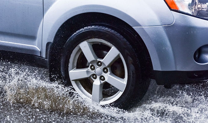 What is Hydroplaning