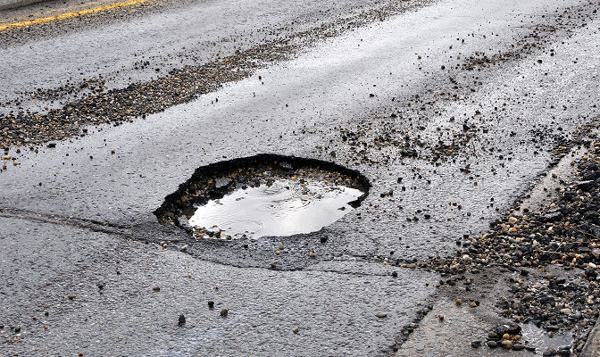 Your Car and Potholes