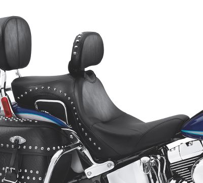 Signature Series Flstc Rider Seat And Backrest With Studs 51922