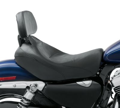 Signature Series Solo Seat With Backrest 52000062 Harley