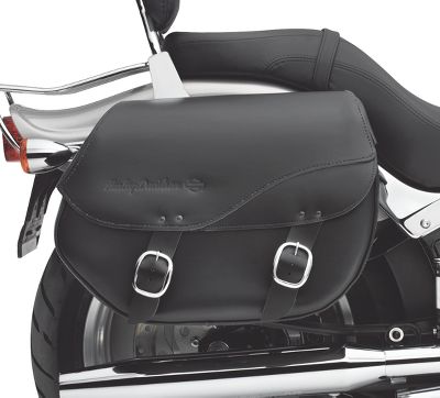 H-D Detachables Leather Saddlebags - Smooth | Saddlebags | Official ...