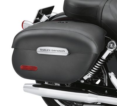 hard leather saddlebags