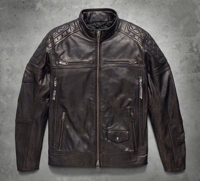 Men's Benson Leather Jacket | Leather | Official Harley-Davidson Online ...