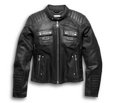 Women's Quilted Coated Denim Riding Jacket | Black Label | Official ...