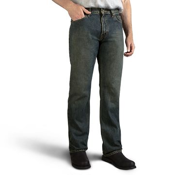 Men's Classic Bootcut Jeans - Washed Blue | Bootcut | Official Harley ...