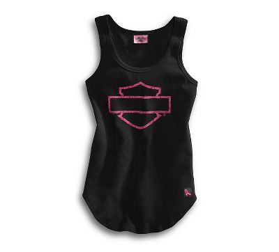 Women's Pink Label Logo Tank | Tanks | Official Harley-Davidson Online ...