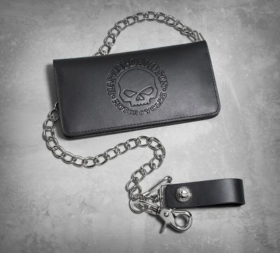 Mens Wallet With Chain Harley Davidson