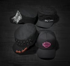 womens harley hats