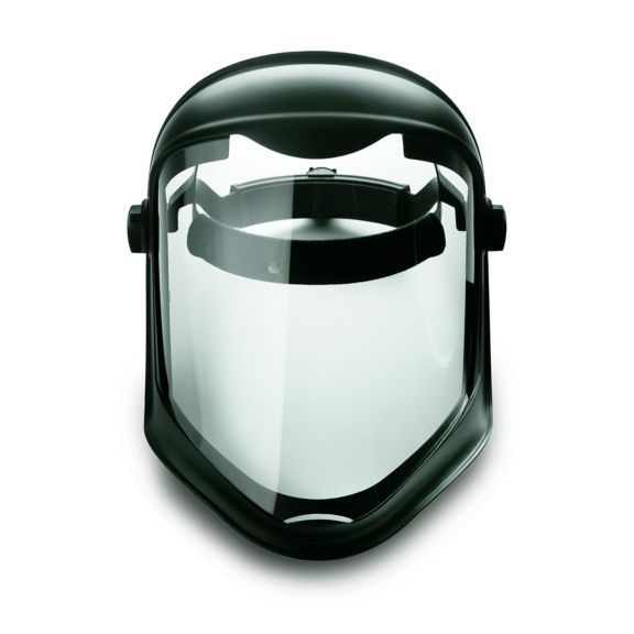 Black Matte Face Shield Clear Polycarbonate Anti-Fog/Hardcoat Lens Uvex S8510 Bionic Shield 3 Pack 