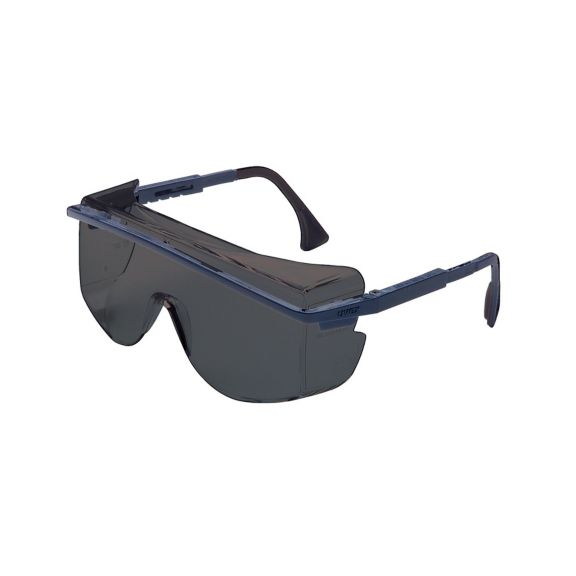 Uvex S2505 Astrospec OTG 3001 Safety Eyewear Black Frame SCT-Low IR Ultra-Dura Hardcoat Lens 