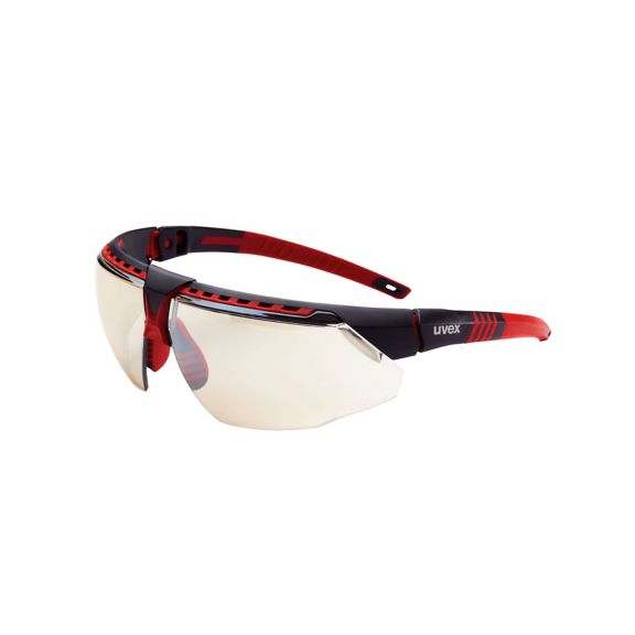Safety Glasses Honeywell AVATAR Spectacles Eyewear Black & Red Frame I/O Lens