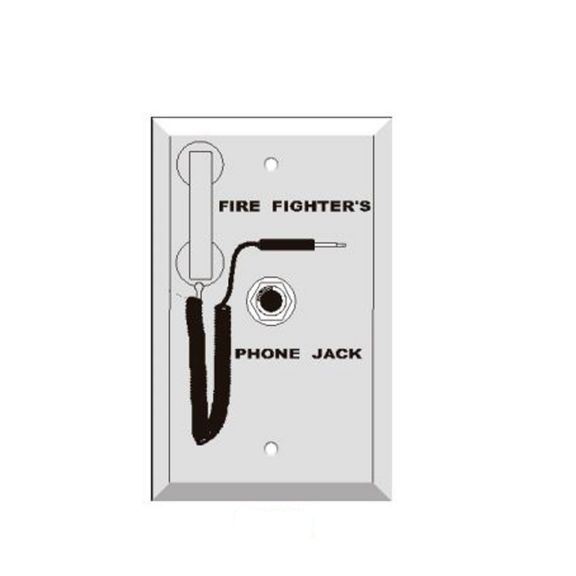 FFT-FPJ Firefighter Telephone Phone Jack | Telephone Jacks | Audio ...