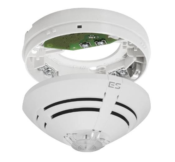 Optical Smoke Detector Es Detect With Relay Contact Smoke Detectors Sensors Smoke 4553