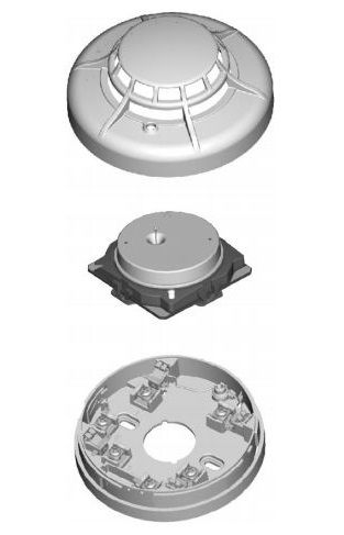 58°C Fixed Temperature Thermal Detector, Heat Detectors, Sensors, Heat  Detectors