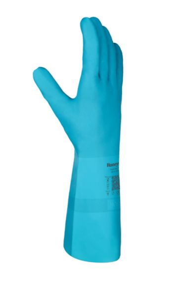 Flextril Nitrile Chemical Glove - side view