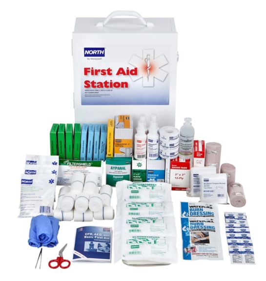 FAK150CAB-CLSB First Aid Kit Open