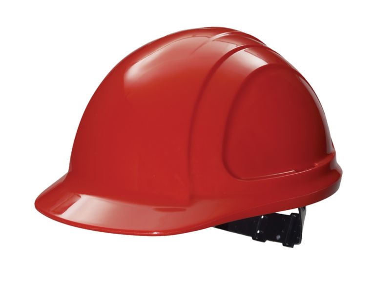 North Zone Hard Hat Red Quick fit