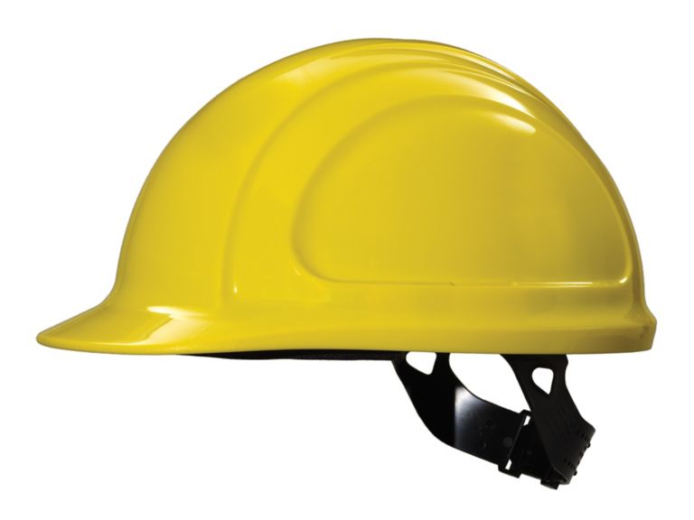 North Zone hard hat Yellow Quick Fit