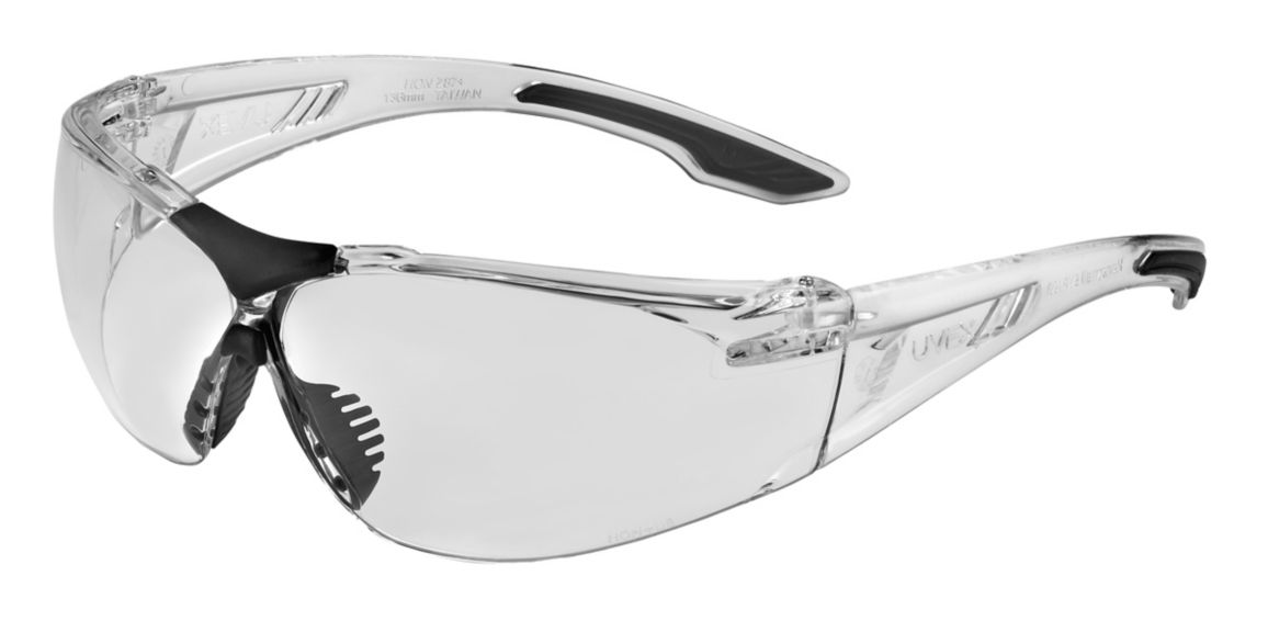 Uvex SVP401,Clear Frame, Clear Lens, AF