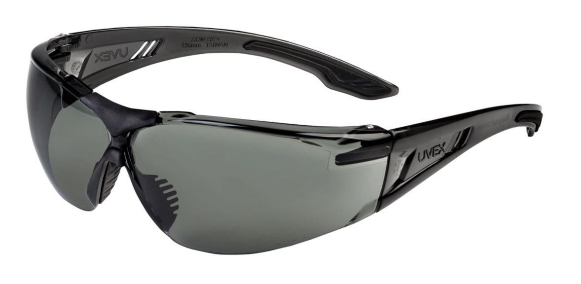 Uvex, SVP402, Gray Frame, Gray Lens, HC