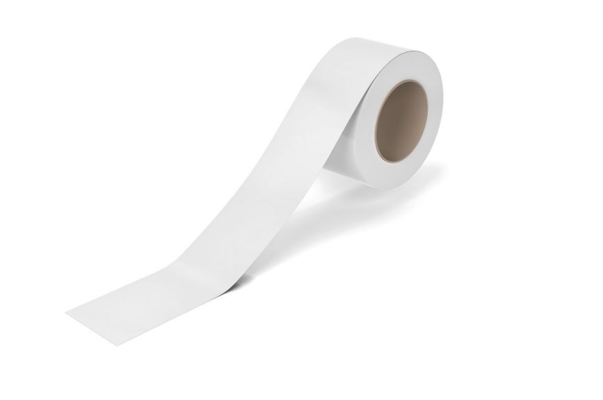 Blank scotch tape. 3d illustration isolated on white background