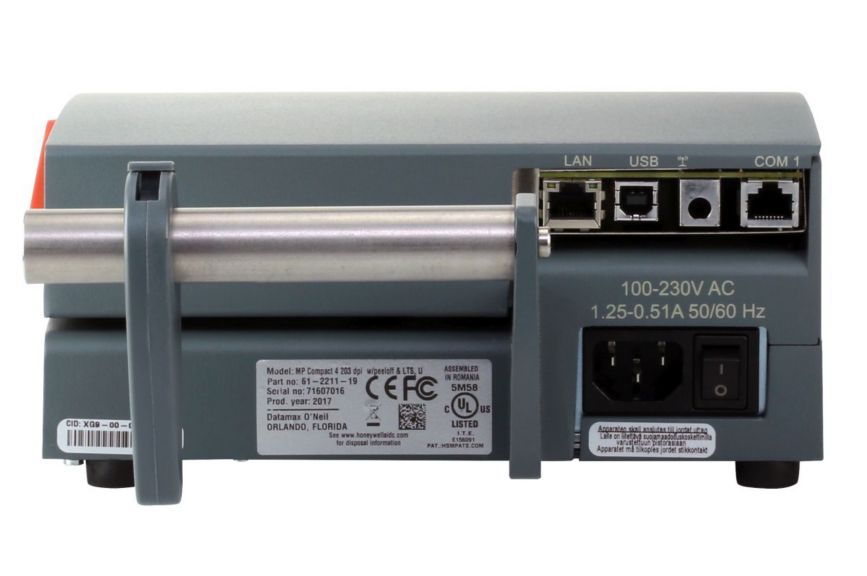 230V AC Datamax o'neil mp compact4 MOB 200 DPI 24/48V DC
