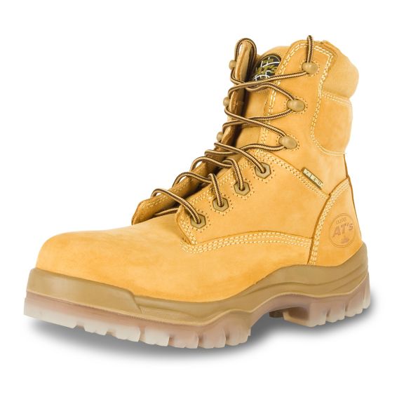 Details about   Oliver by Honeywell 55232 Mens Wheat STEEL TOE Leather Work Boots Size 7.5 