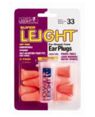 Howard Leight SUPER LEIGHT Foam Earplugs, Retail