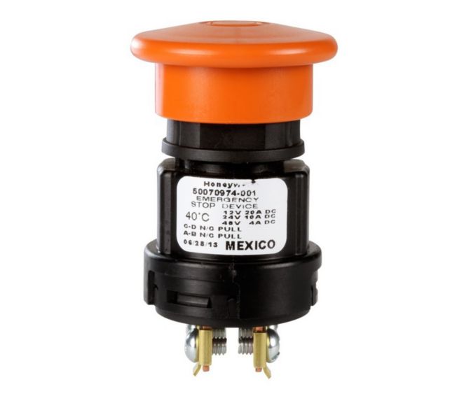 Interruptores de parada de emergencia
