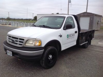 1999 Ford F150 4x4 Flatbed Truck 122746 Jj Kane