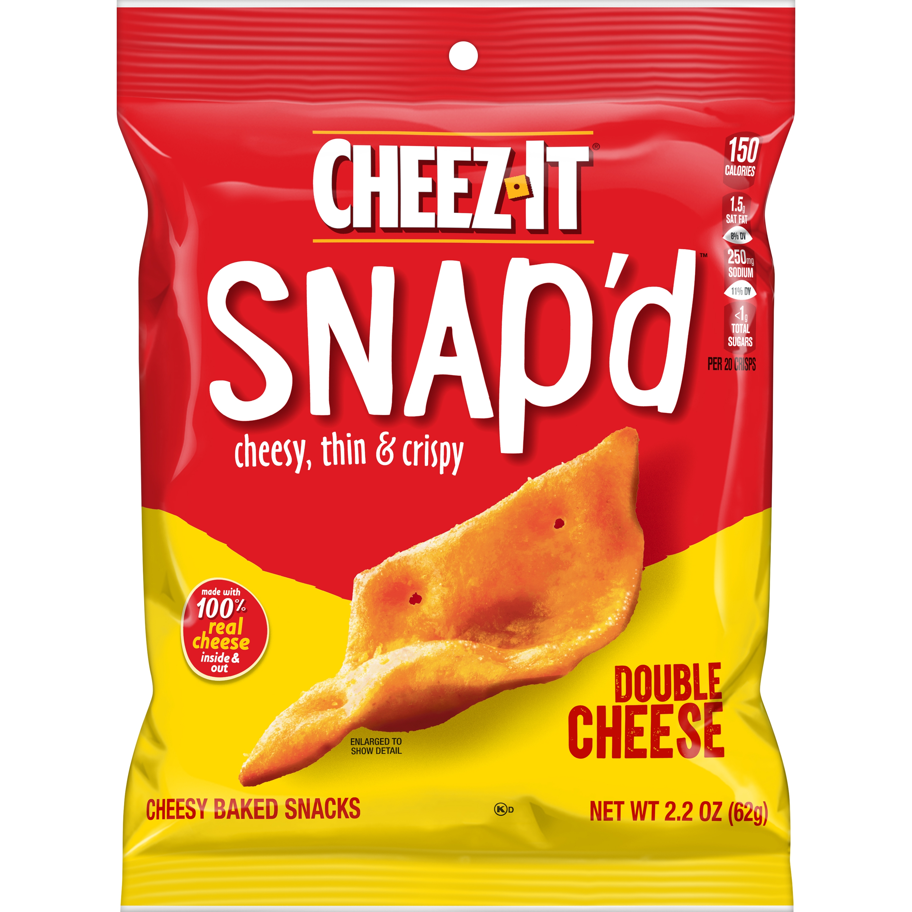 Cheez-It® Snap'd® Double Cheese Chips 